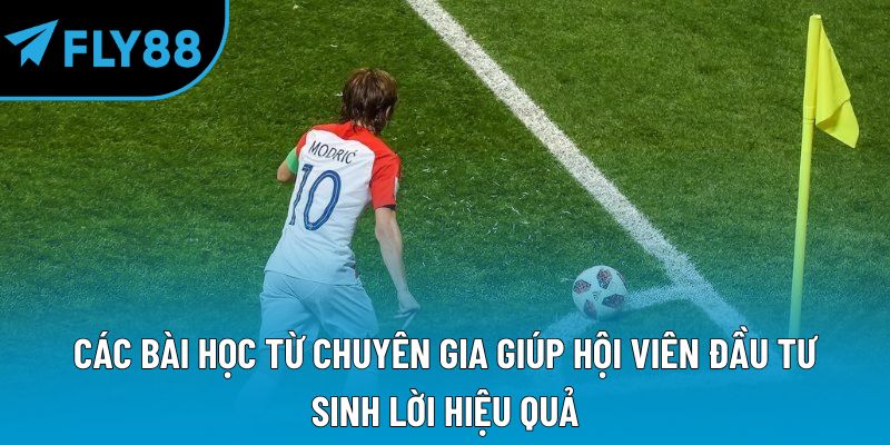 Các bài học từ chuyên gia giúp hội viên đầu tư sinh lời hiệu quả