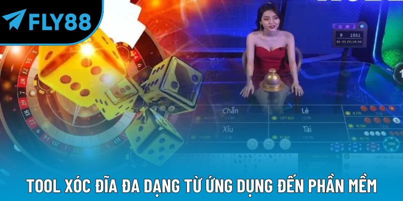 Tool xóc đĩa đa dạng từ ứng dụng đến phần mềm